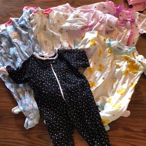 Baby girl sleepers
